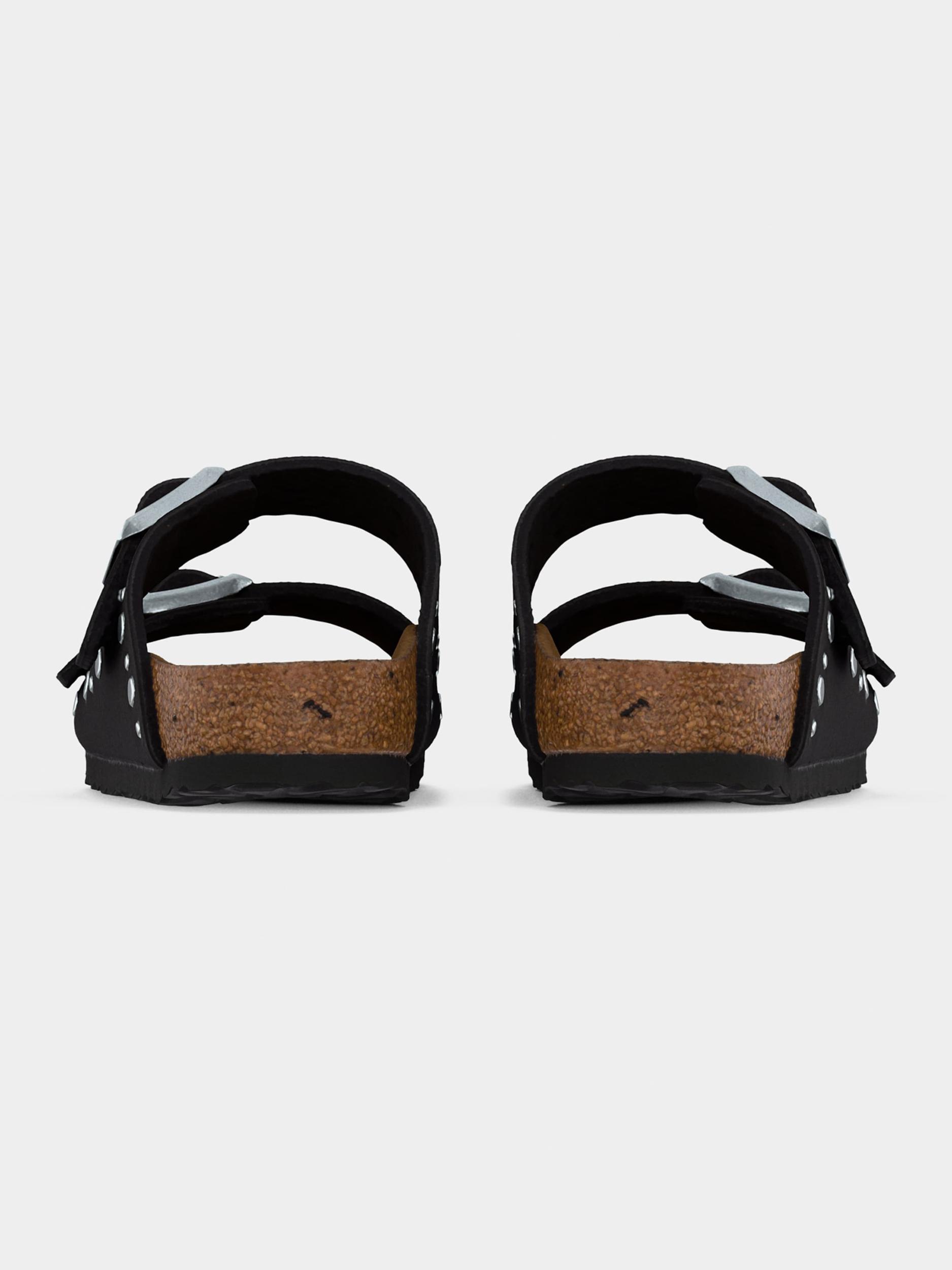 BIRKENSTOCK Nyitott cipők 'Arizona Rivets' fekete