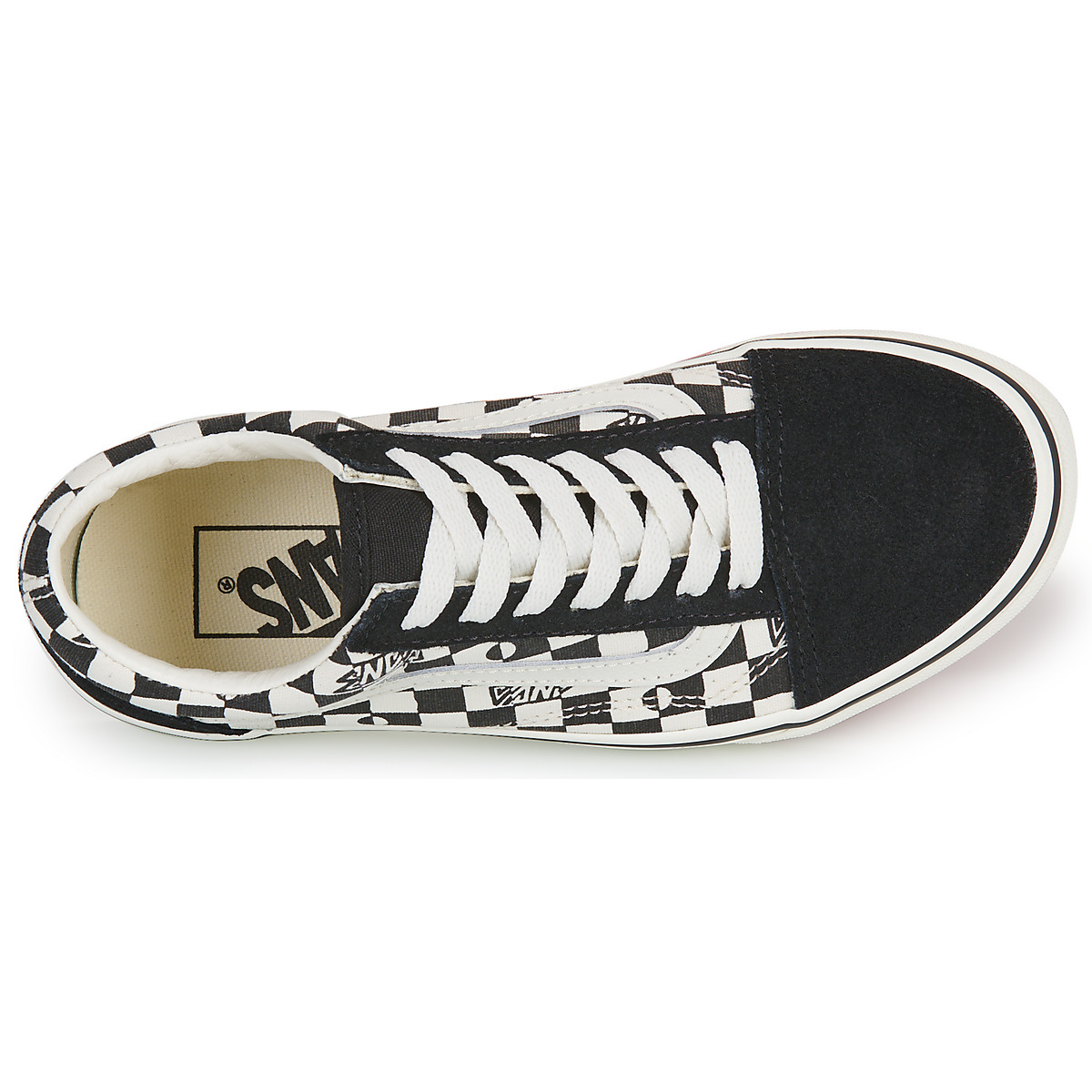 Vans Old Skool Geo Check Black