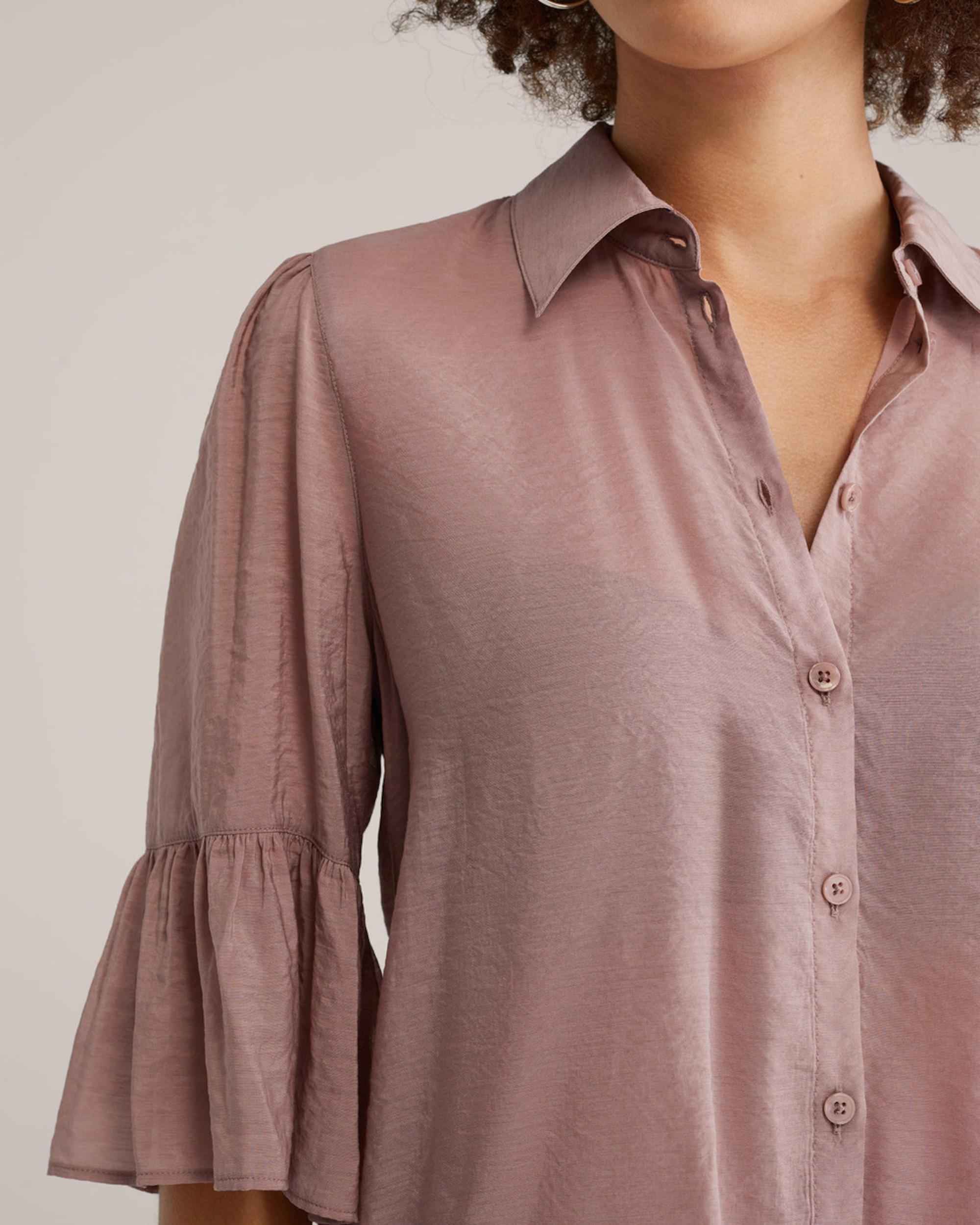 WE Fashion Blúz fáradt rózsaszín