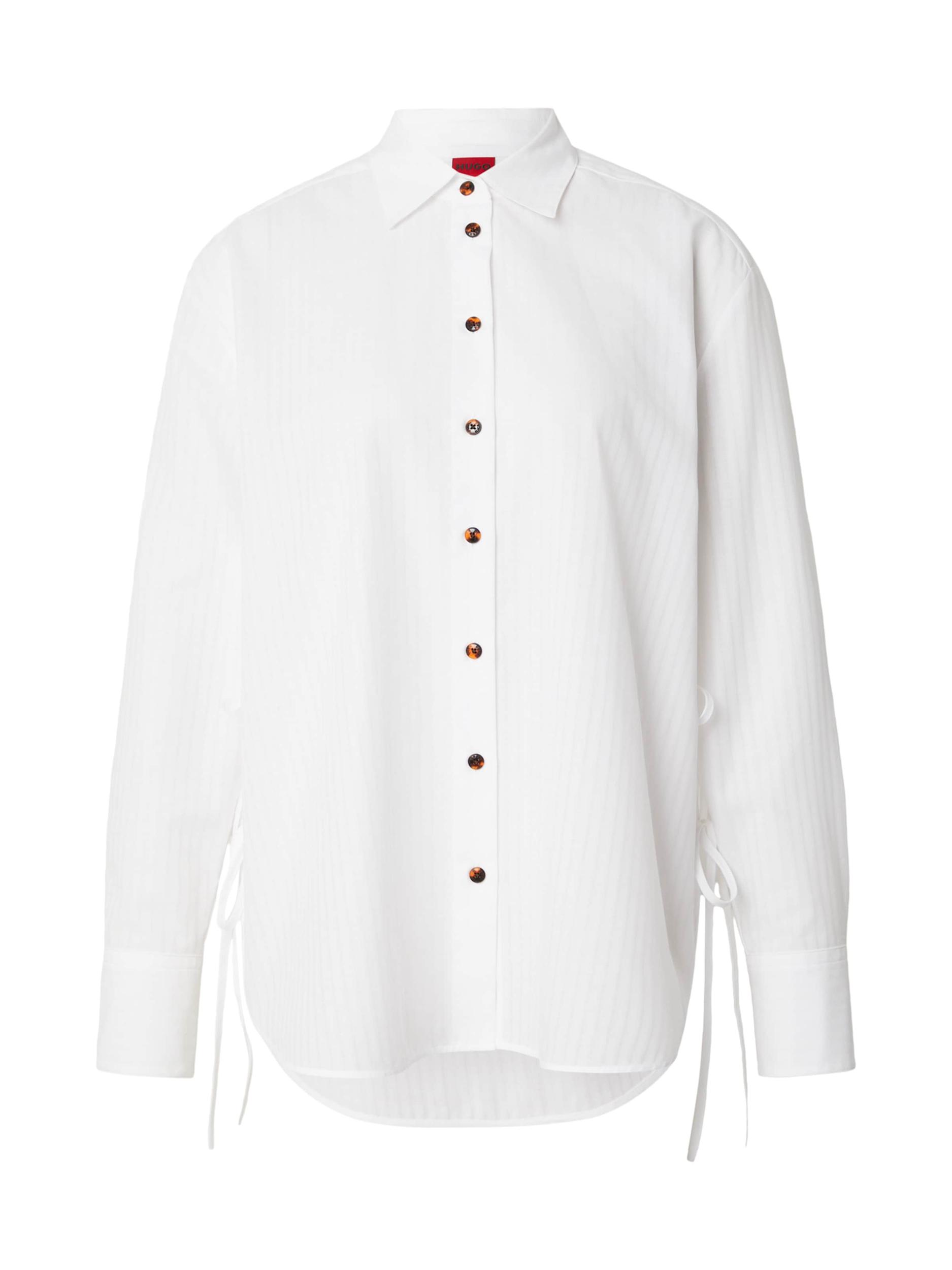 HUGO Blúz 'Erigeron' fehér