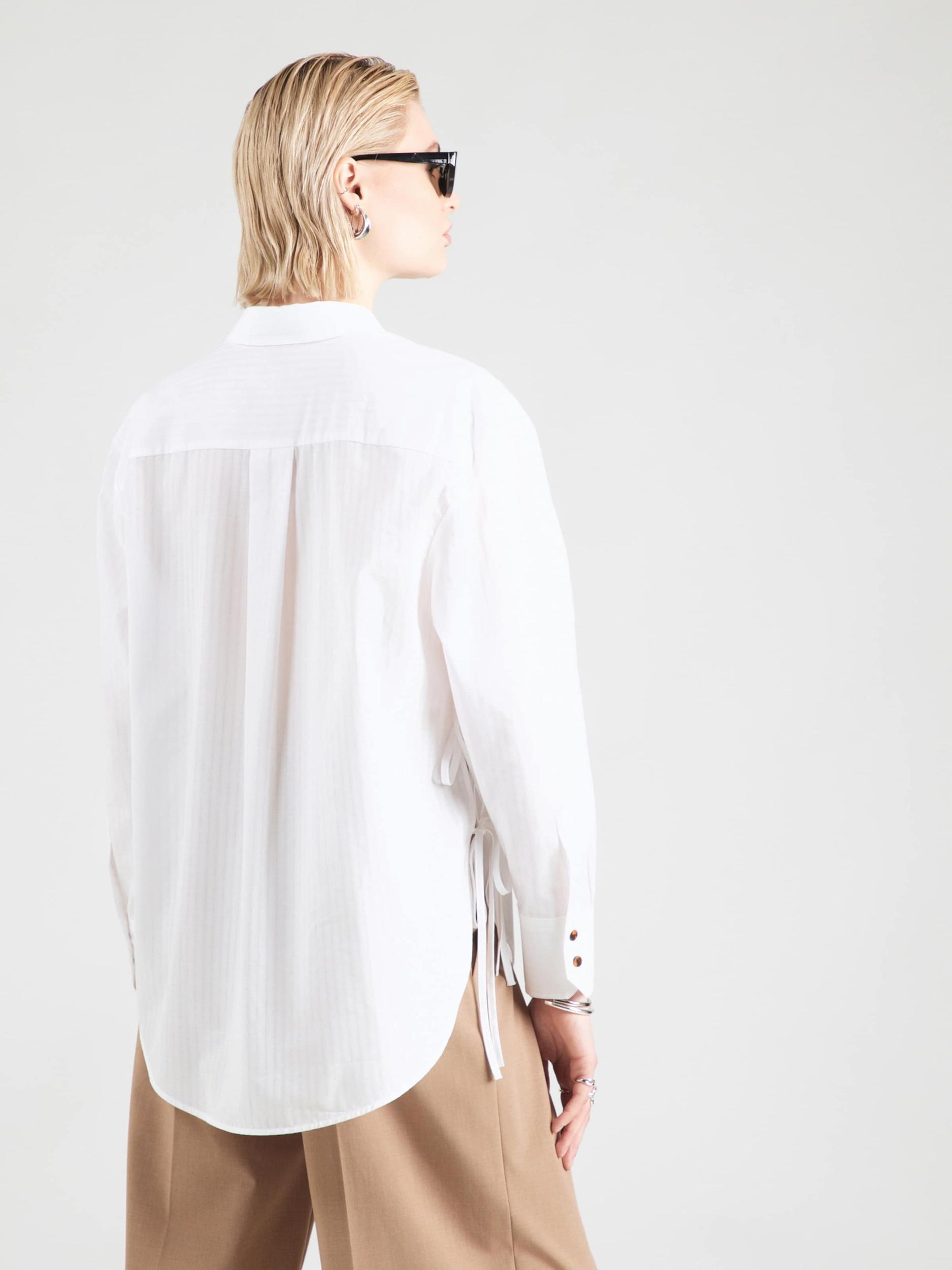 HUGO Blúz 'Erigeron' fehér