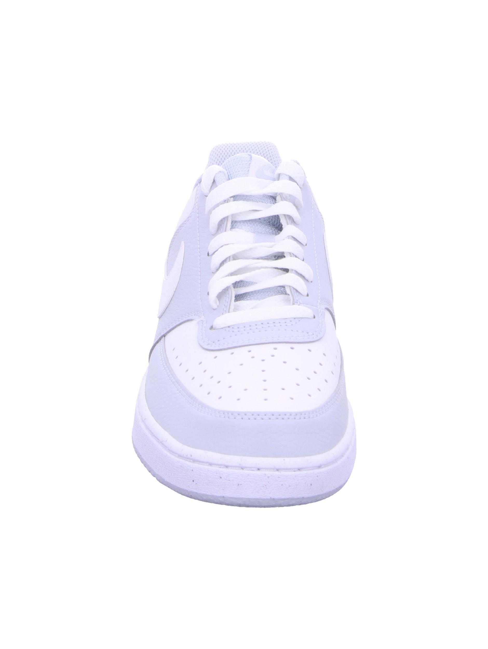 NIKE Rövid szárú sportcipők 'Court Vision' szürke / fehér