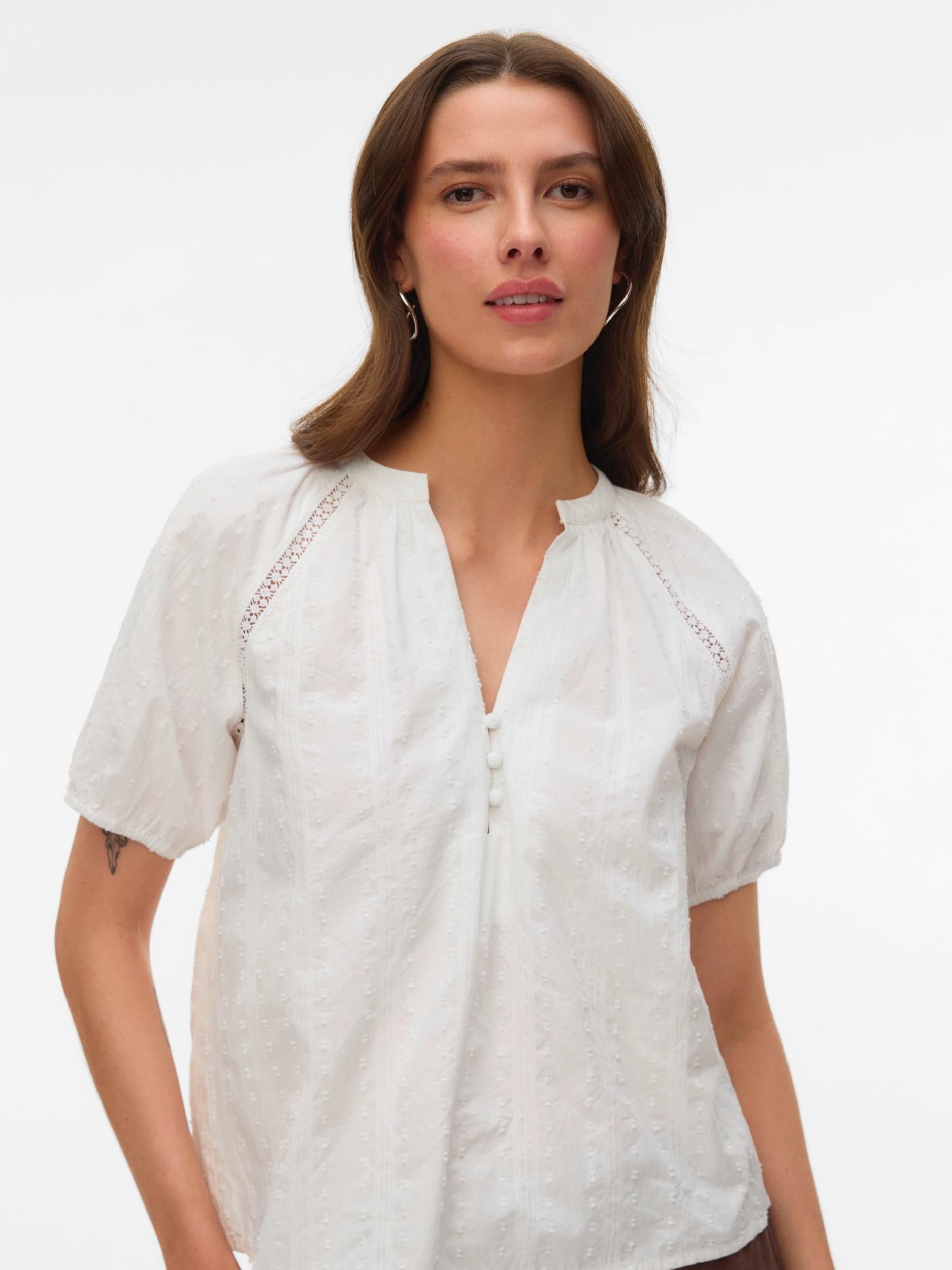 VERO MODA Blúz 'VMJUTTY' fehér