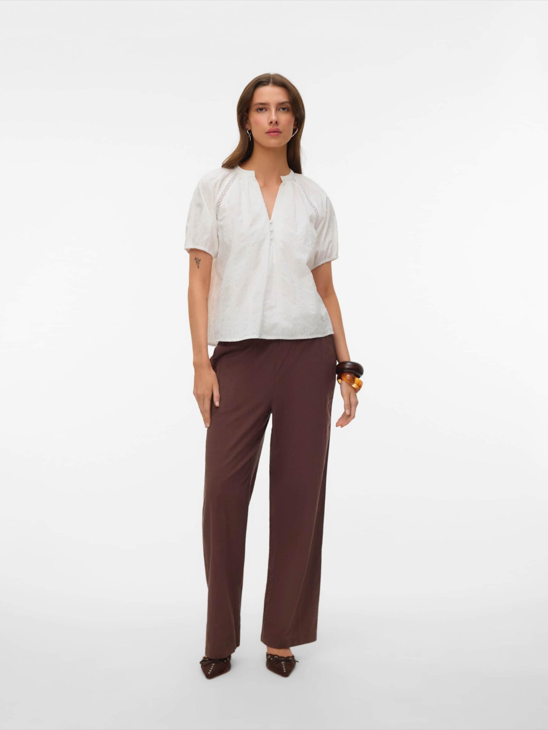 VERO MODA Blúz 'VMJUTTY' fehér