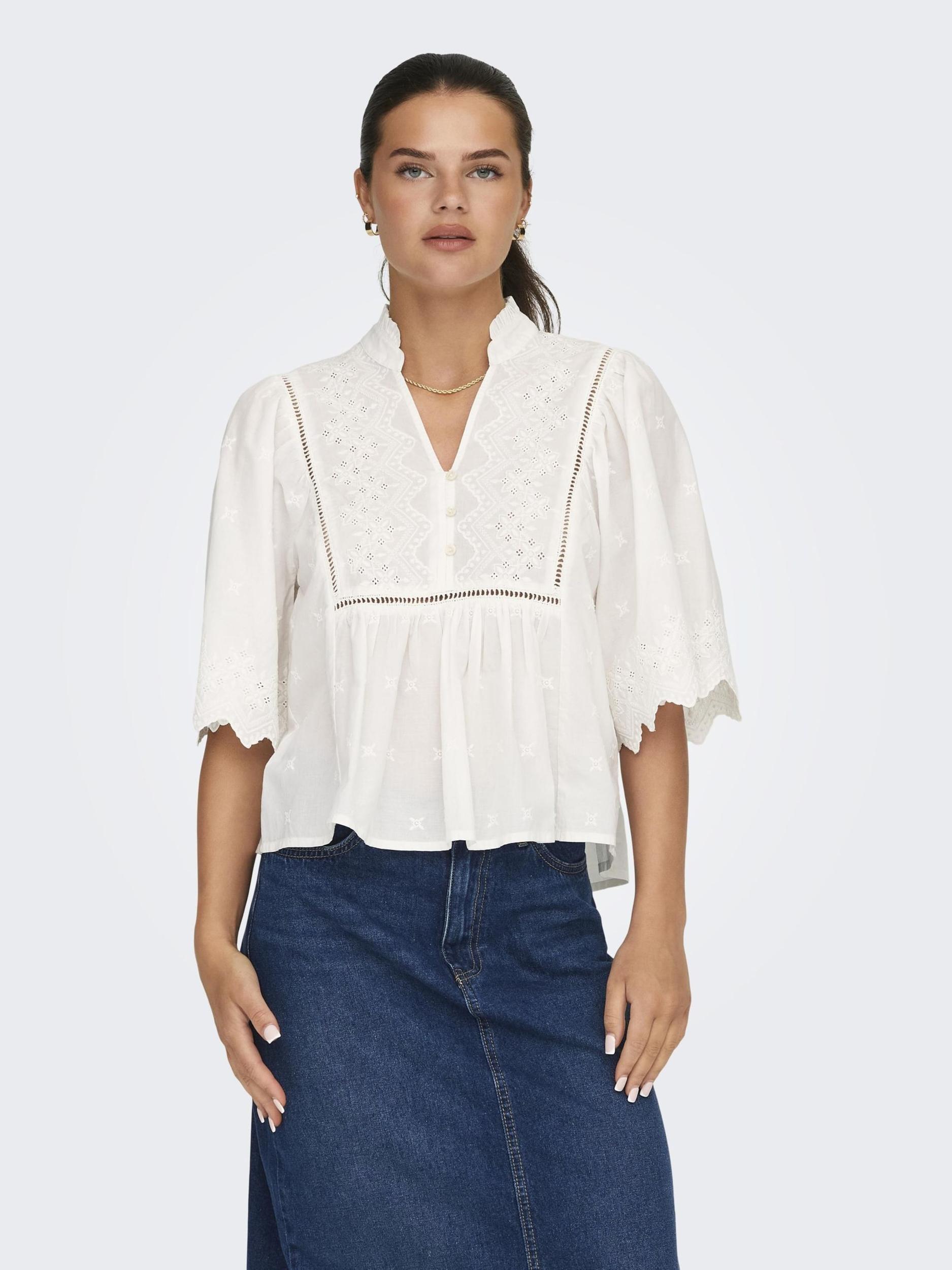 JDY Blúz 'JDYMAYA' fehér