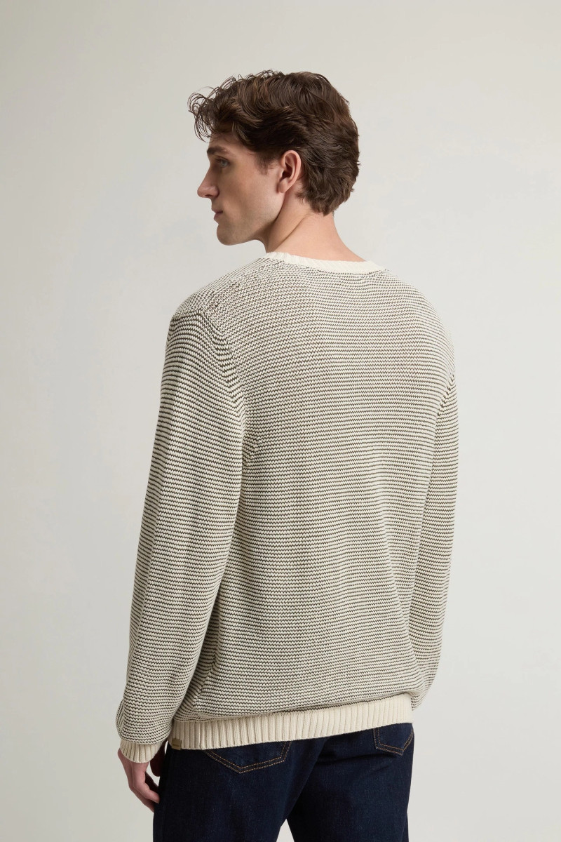 PULÓVER WOOLRICH COTTON CREWNECK