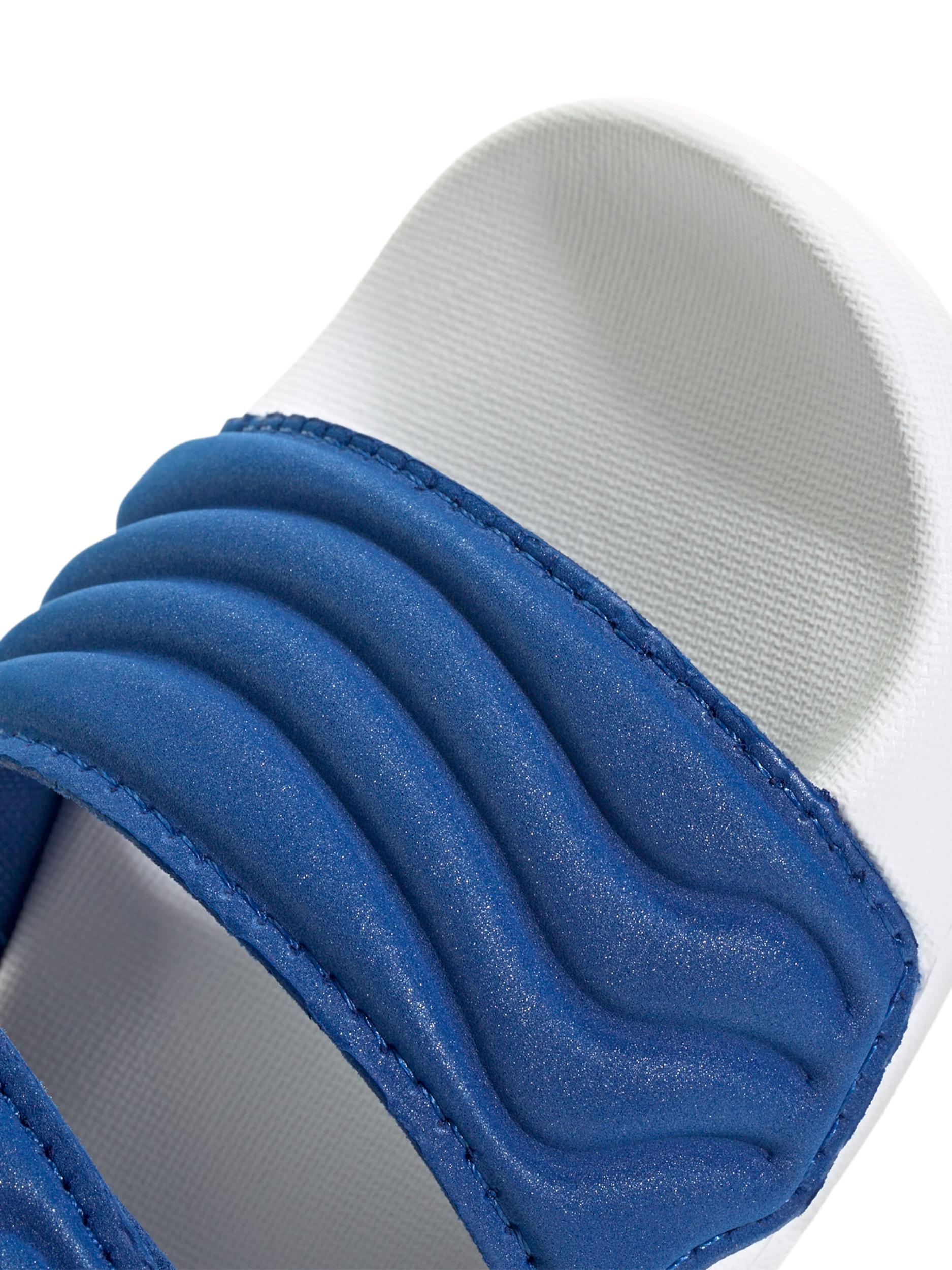 ADIDAS SPORTSWEAR Strandcipő 'ADILETTE' sötétkék / fehér