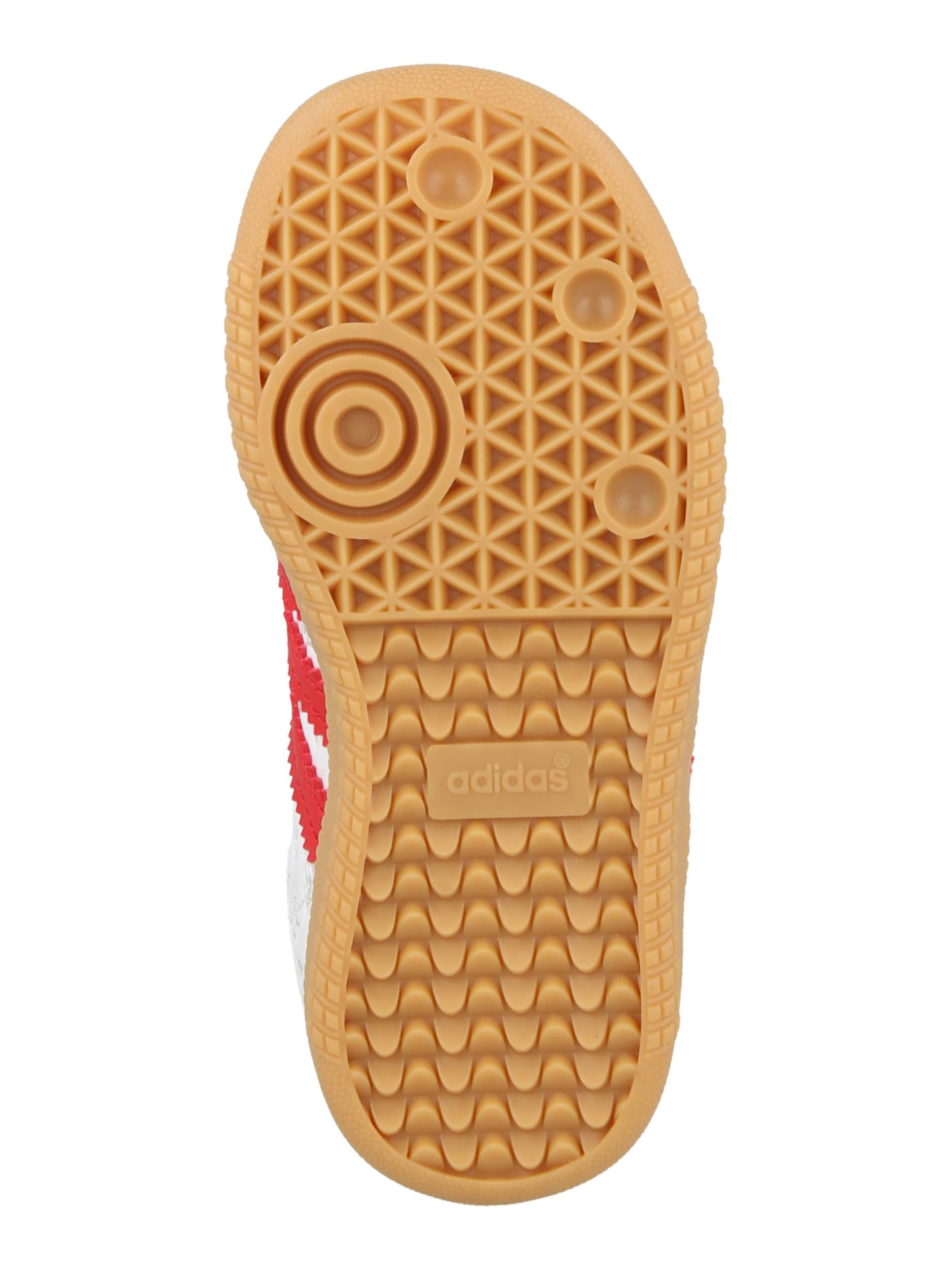 ADIDAS ORIGINALS Sportcipő 'SAMBA OG' világosszürke / piros / fehér