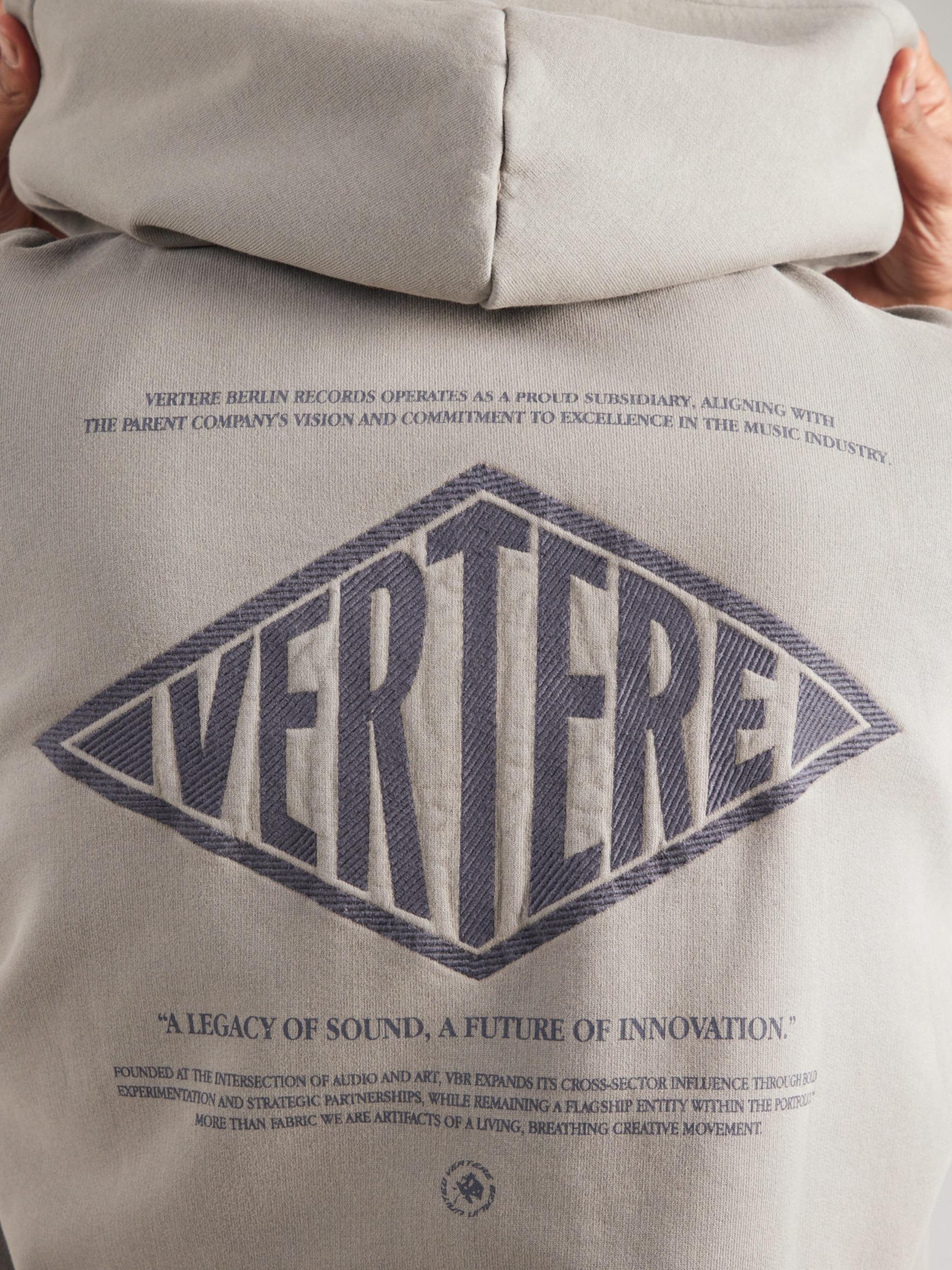 Vertere Berlin Tréning póló 'CORPORATE' szürke / világosszürke