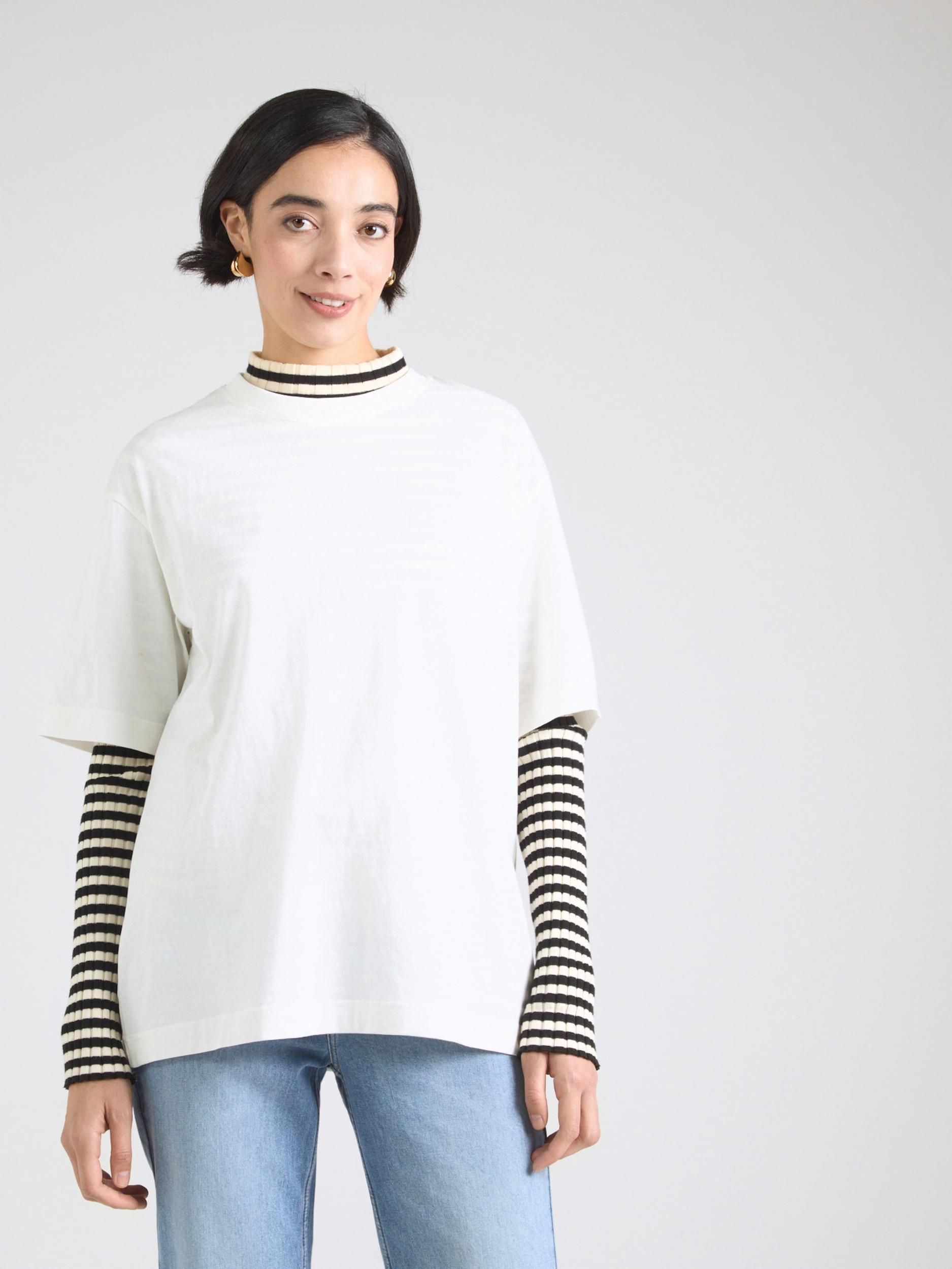 Lindex Póló 'Joey' piszkosfehér