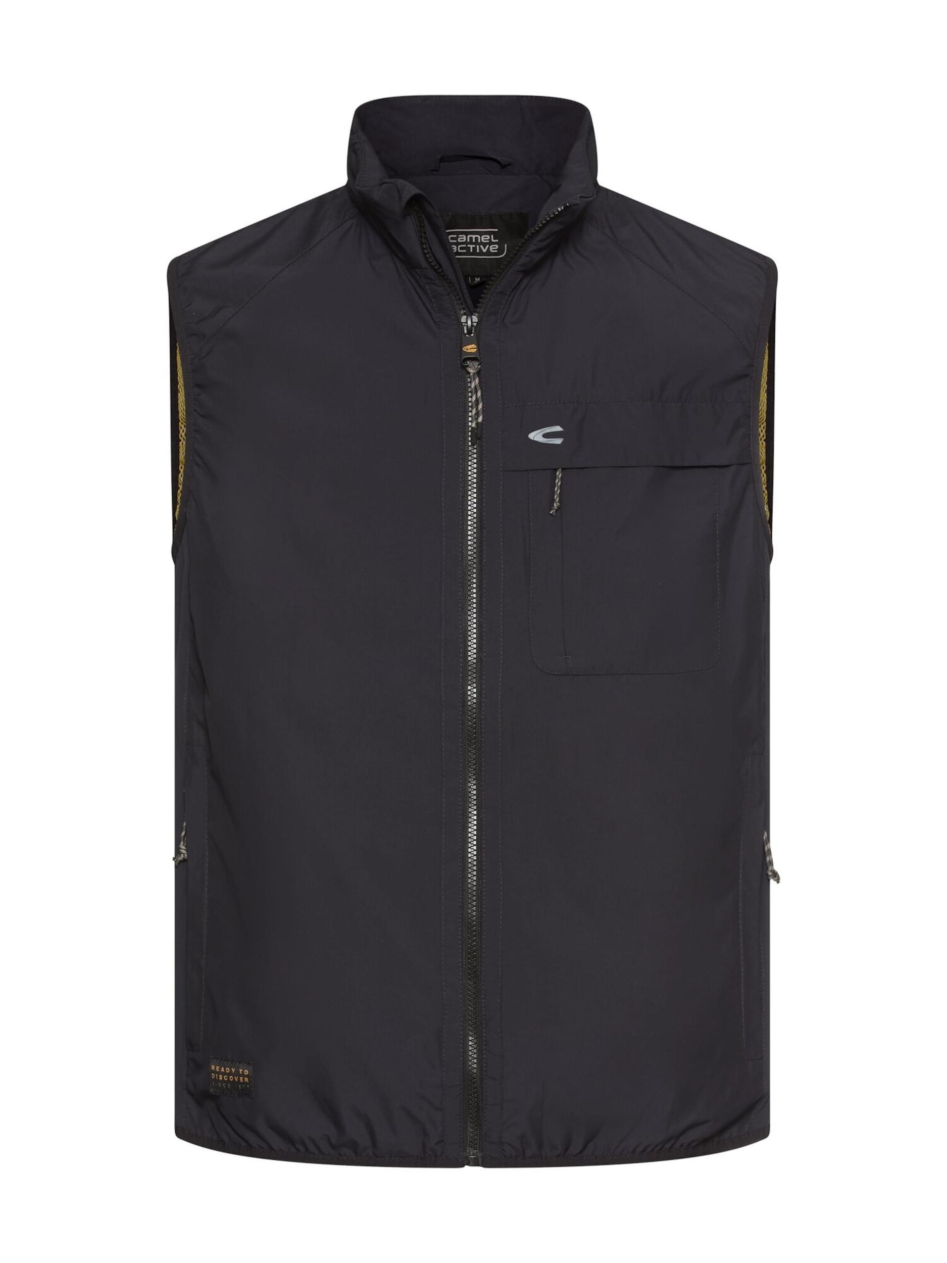 CAMEL ACTIVE Mellény sötétkék / fehér