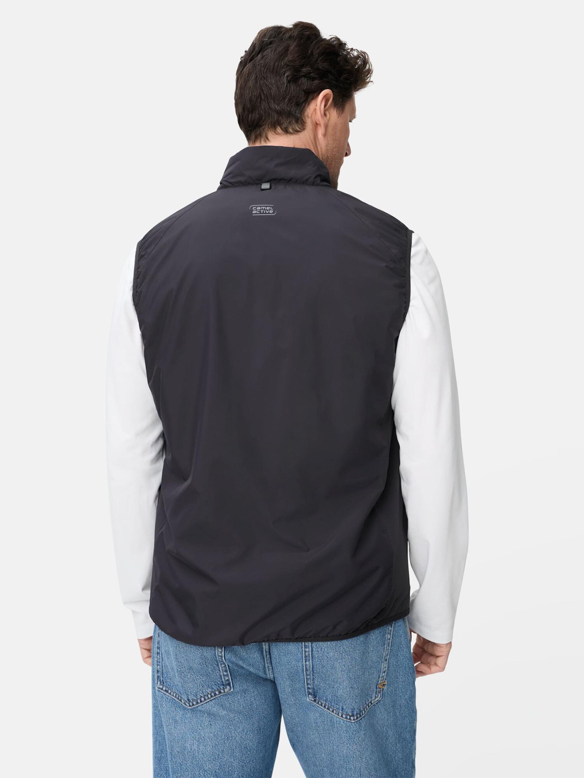 CAMEL ACTIVE Mellény sötétkék / fehér