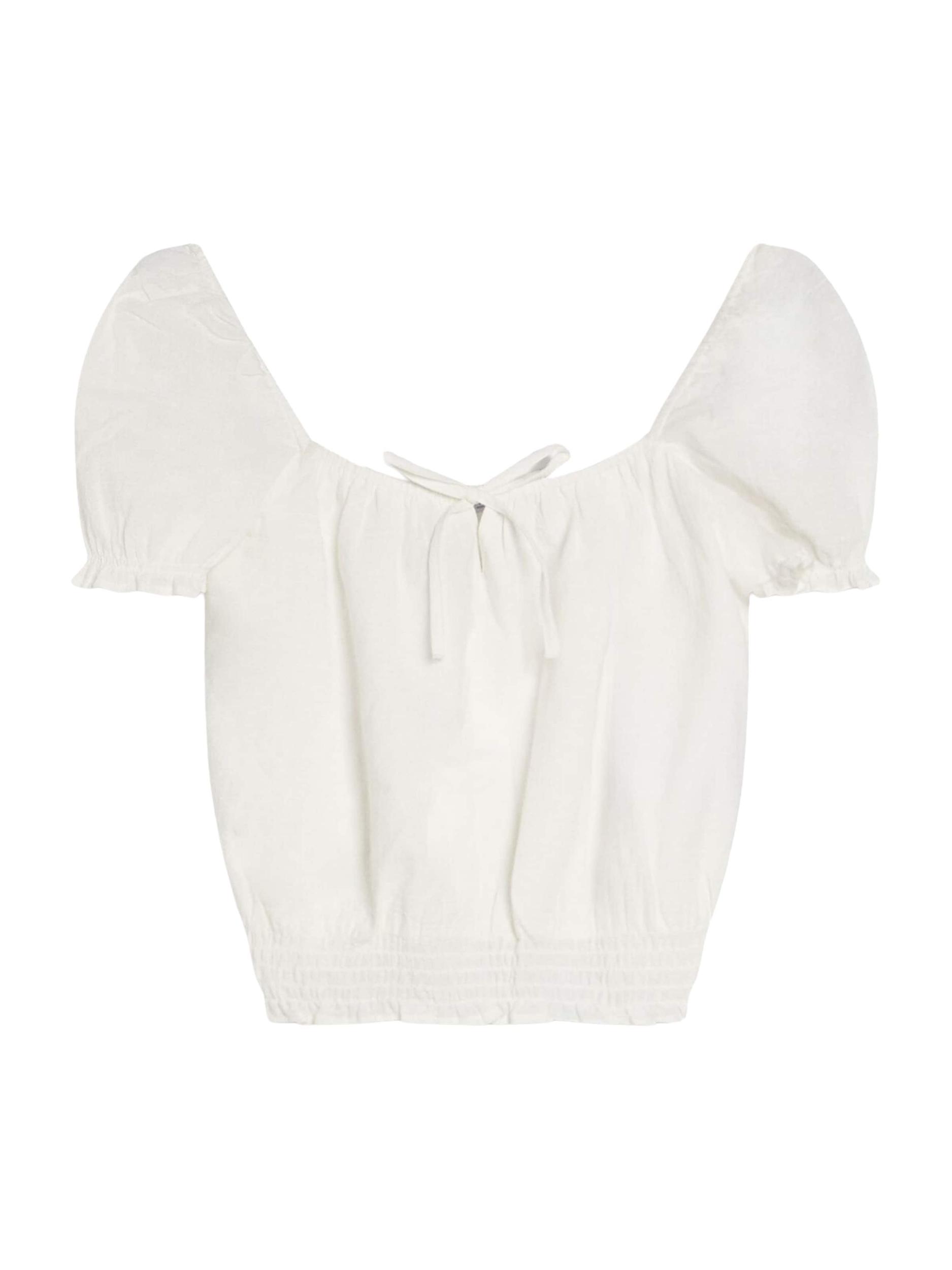 Bershka Blúz piszkosfehér