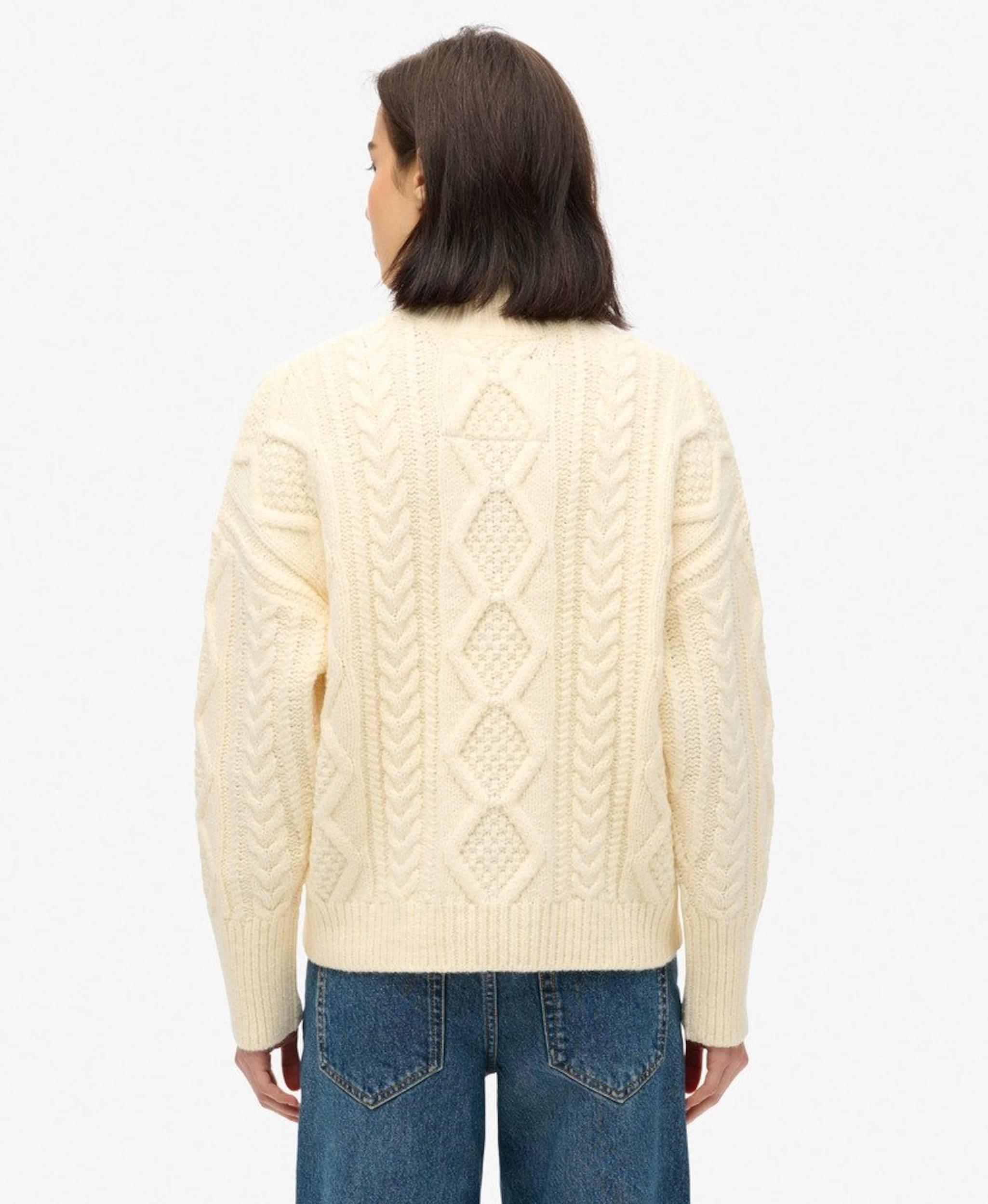 Superdry & Co Pulóver krém