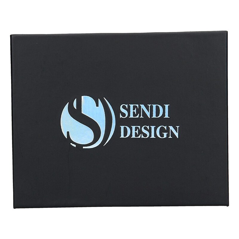 Sendi DESIGN Férfi bőr pénztárca SendiDesign SNW6856 - sötétbarna