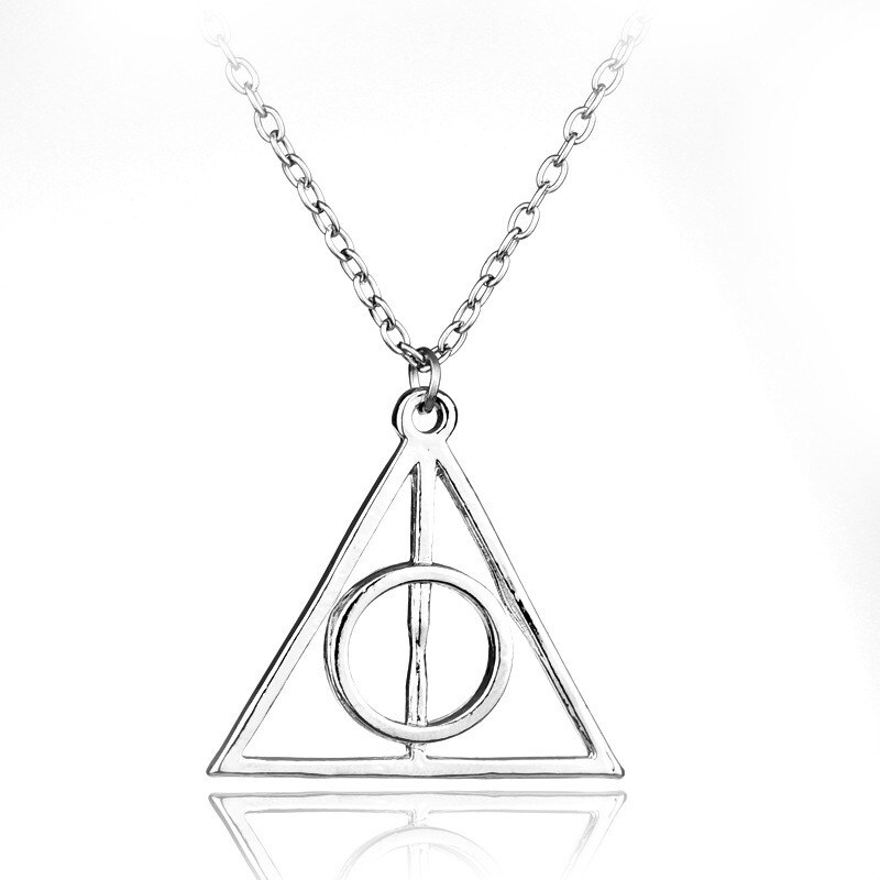 Harry Potter és a Halál ereklyéi nyaklánc - Deathly hallows symbol nyaklánc