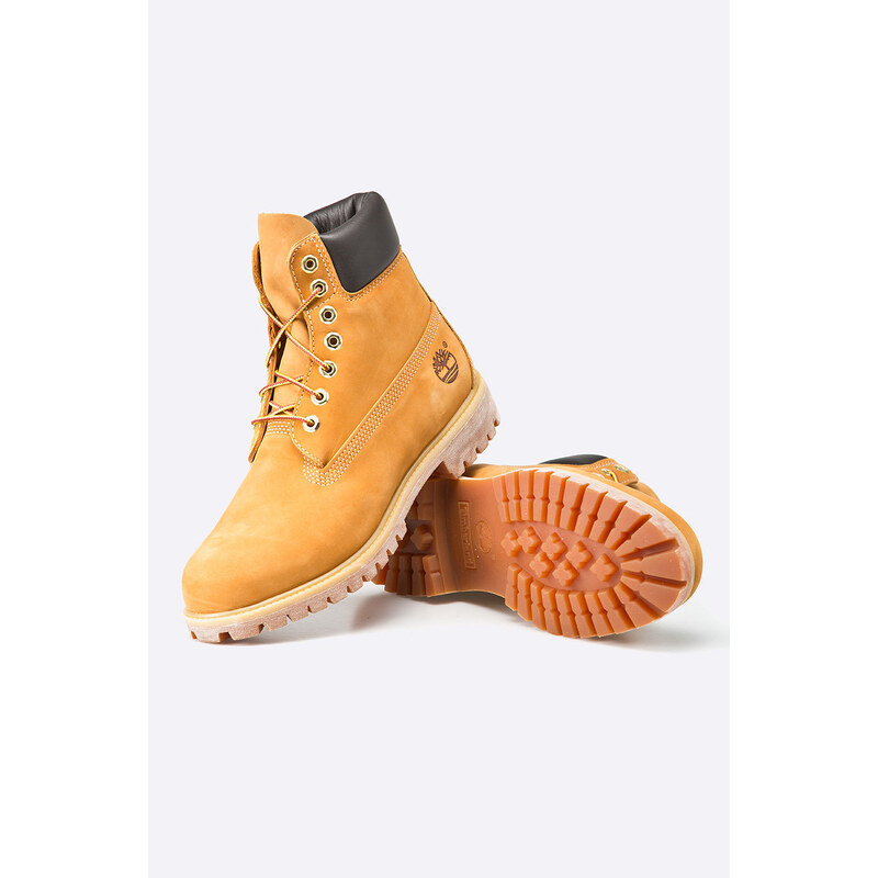Timberland télicipő 6" Premium Boot barna, férfi, enyhén téliesített, TB0100617131