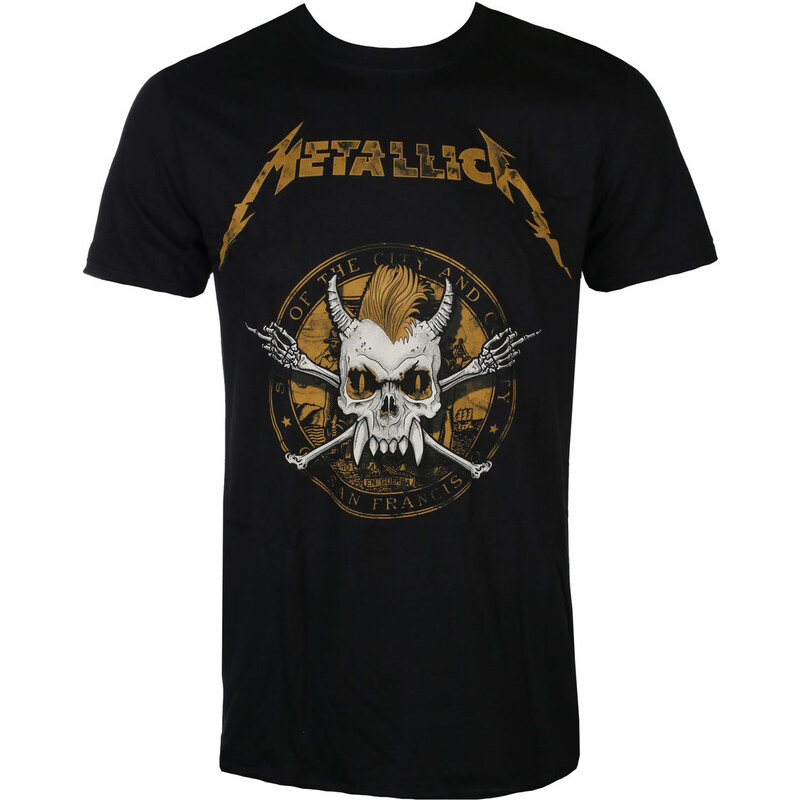 Metál póló férfi Metallica - Scary Guy Seal Black - NNM - RTMTLTSBSEAL METTS26MB