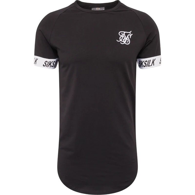 SikSilk Póló fekete fehér