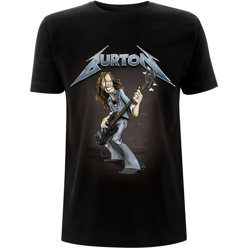 Metál póló férfi Metallica - Cliff Burton – Squindo Stack - NNM - RTMTLTSBSQU