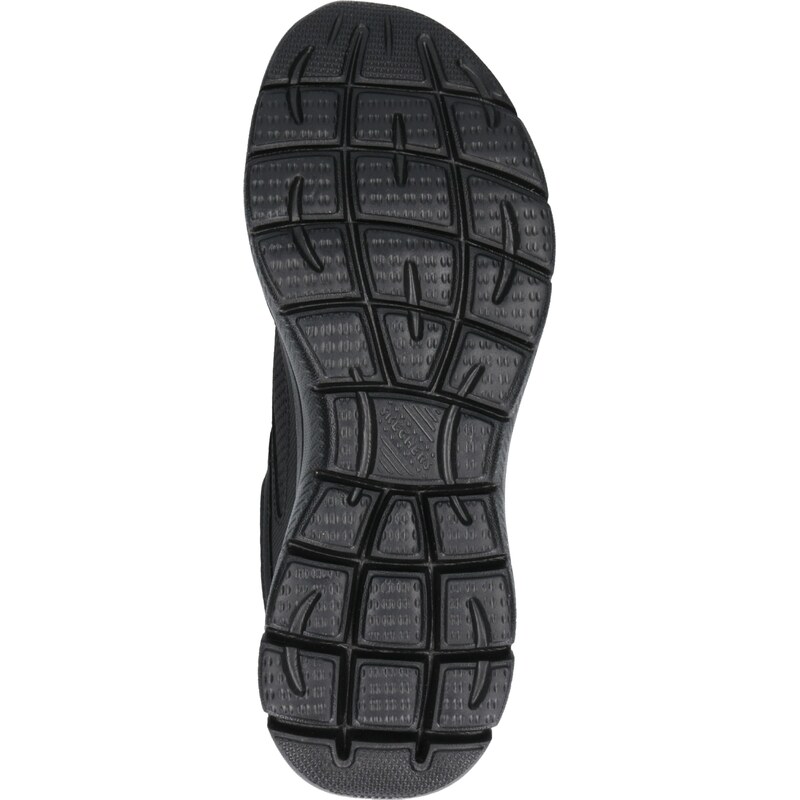 SKECHERS Rövid szárú sportcipők 'Summits-Suited' fekete