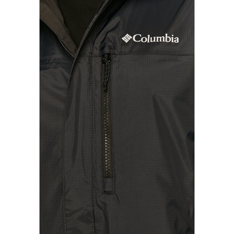 Columbia szabadidős kabát Pouring Adventure Ii fekete, átmeneti, 1760061