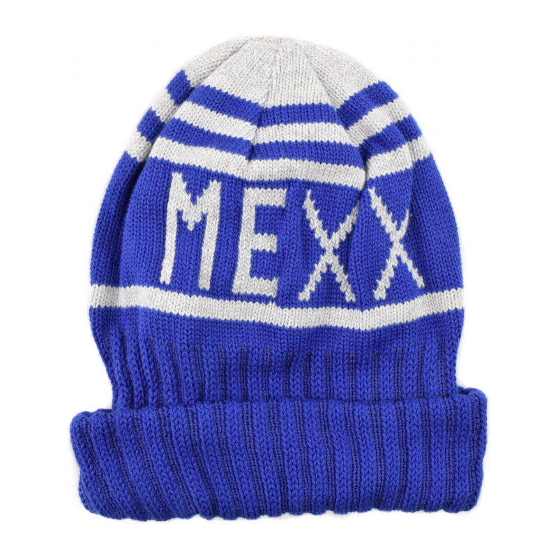 Mexx kék, szürke fiú sapka – XS, 92-104 cm