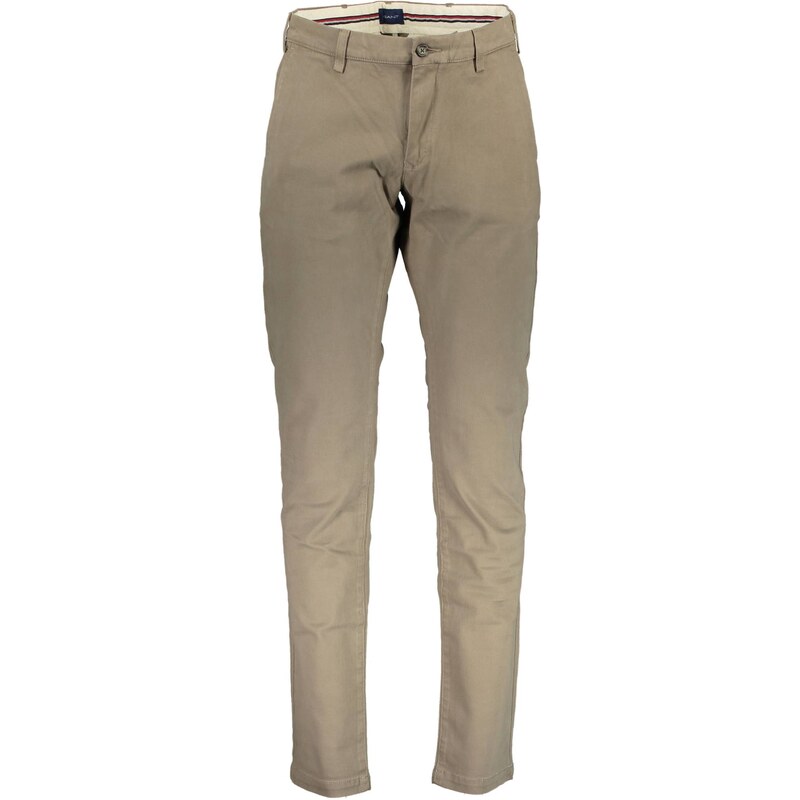 GANT MEN'S BEIGE TROUSERS