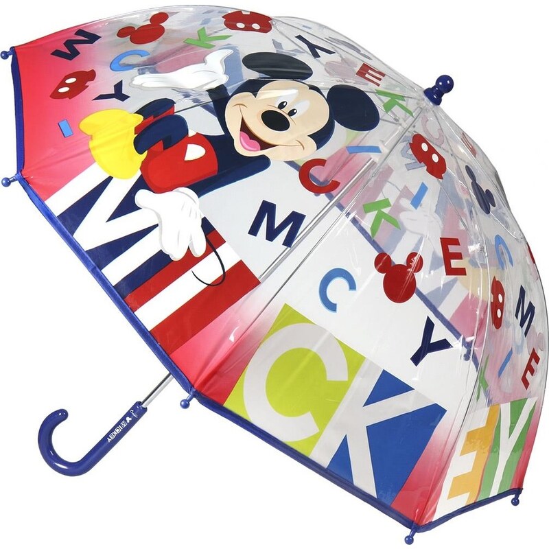 DISNEY Színes esernyő gyerekeknek - Mickey egér