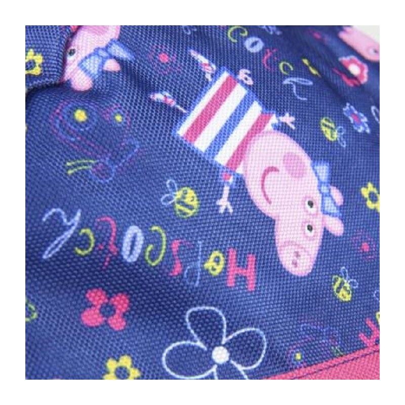 Peppa Pig, Peppa malac hátizsák 26 x 32 x 12 cm lila