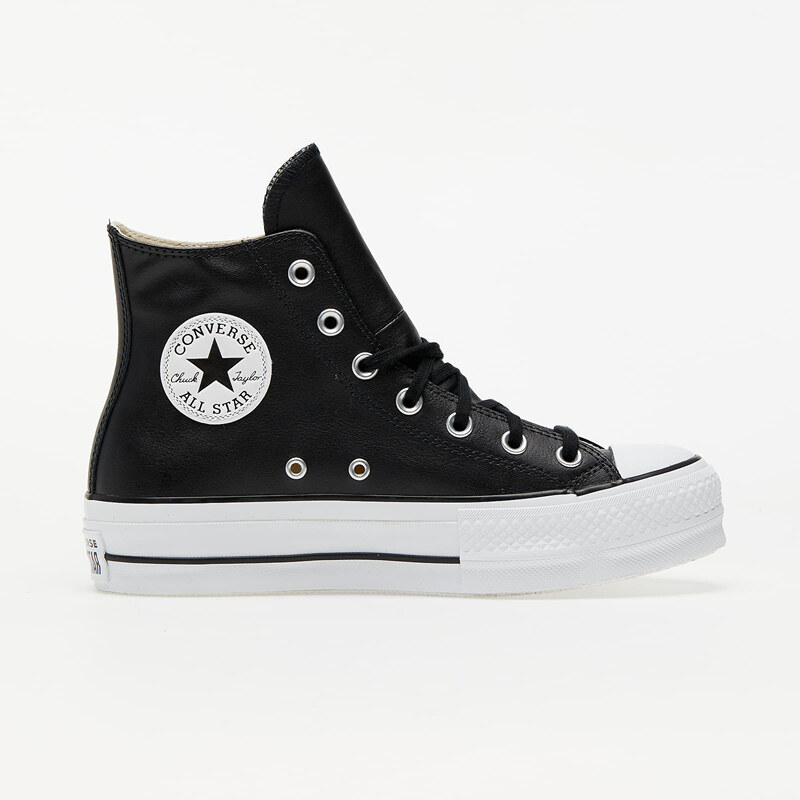 Női platform cipők Converse Chuck Taylor All Star Lift Clean Black/ Black/ White