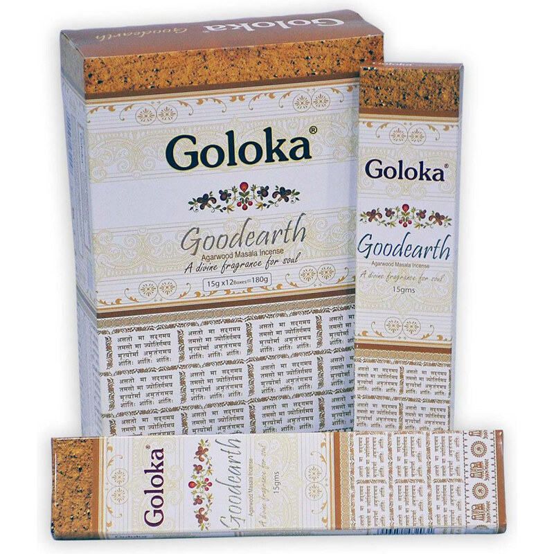 JAMMStore Goloka Good Earth Indiai Füstölő (15gr)