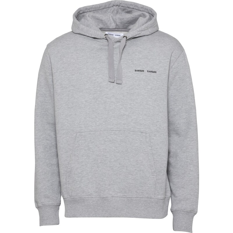 Samsøe Samsøe Tréning póló 'Norsbro' szürke / fekete