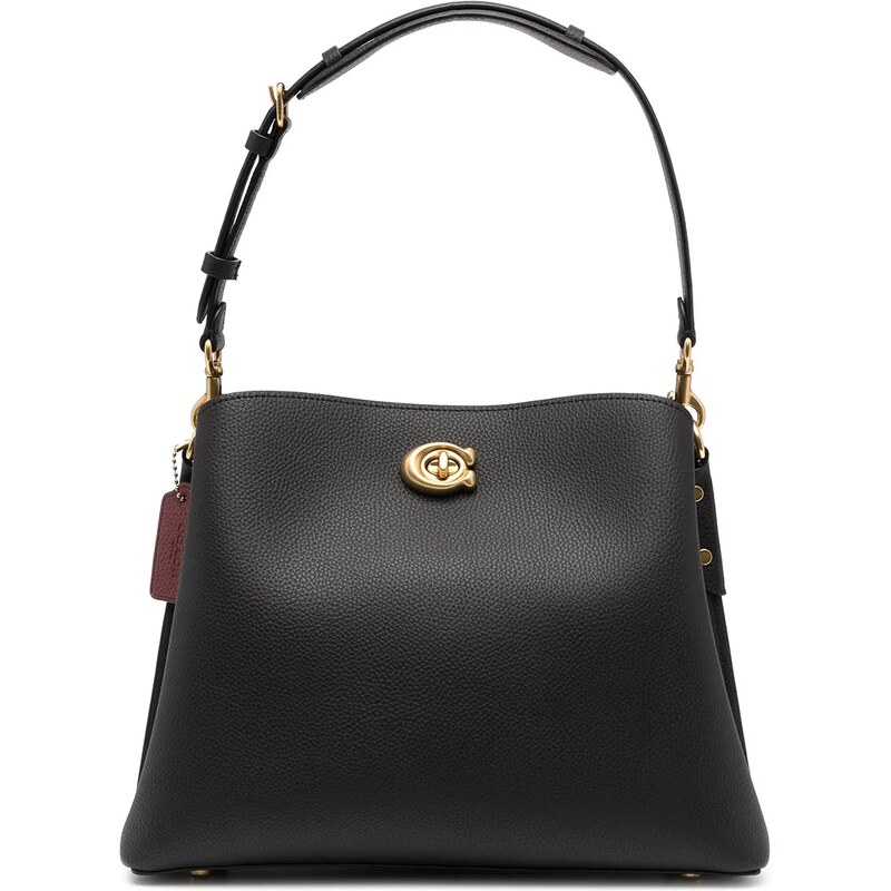 Coach Willow leather shoulder bag Black GLAMI.hu