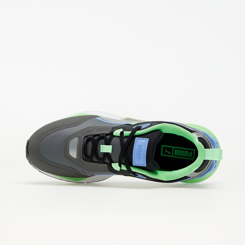 Puma Mirage Tech Castlerock-Elektro Green, alacsony szárú sneakerek