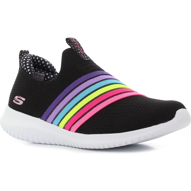 Skechers Ultra Flex Brightful Day Fekete Gyerek Cipő Glamihu