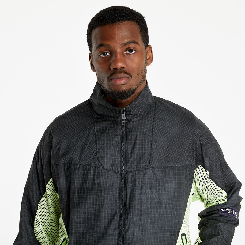 Férfi kabát Jordan 23 Engineered Track Jacket Black/ Lt Liquid Lime/ Electric Green
