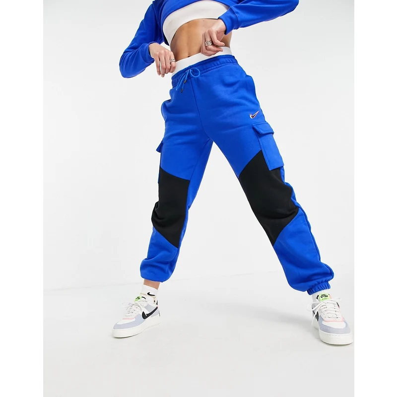 Nike Dance cargo pants in royal blue and black GLAMI.hu