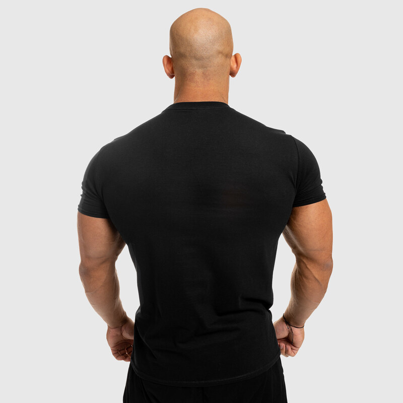 Férfi fitness póló Iron Aesthetics Standard, fekete