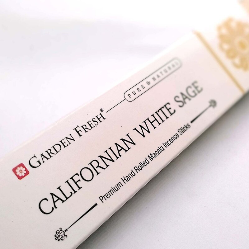 JAMMStore Garden Fresh White Sage (Fehér Zsálya) Indiai Füstölő (15gr)