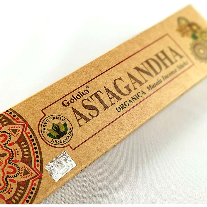 JAMMStore Goloka Organica Astagandha Indiai Füstölő (15gr)
