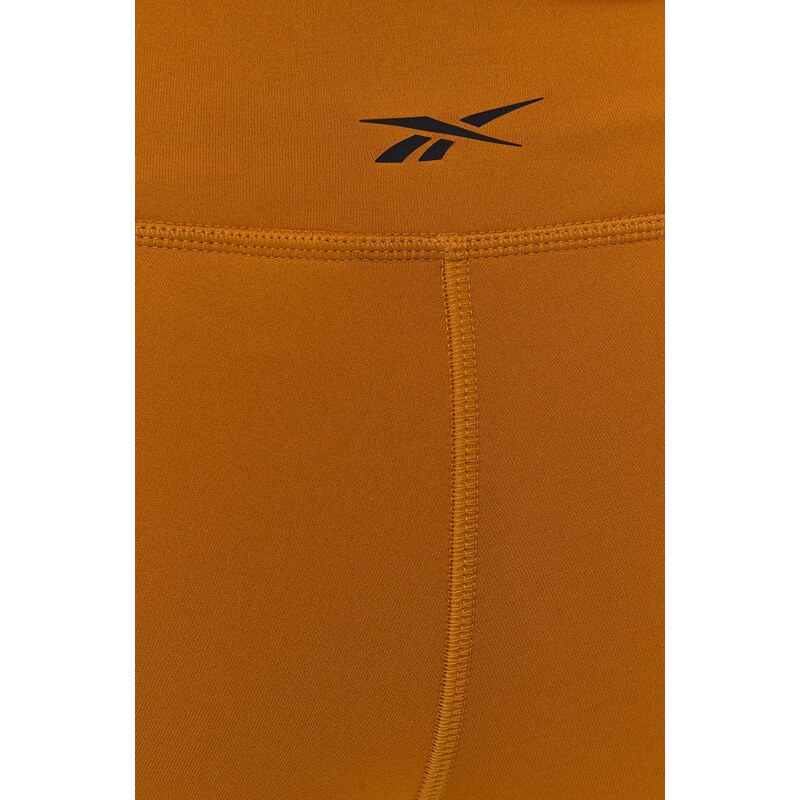 Reebok legging GU3278 narancssárga, női, sima