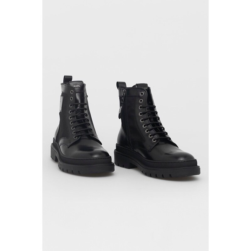 Karl Lagerfeld cipő fekete, férfi