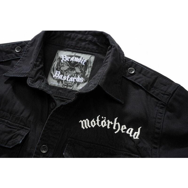 Férfi ing BRANDIT - Motörhead - Vintage - 61006-black