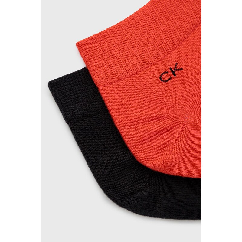 Calvin Klein zokni (2 pár) piros, férfi
