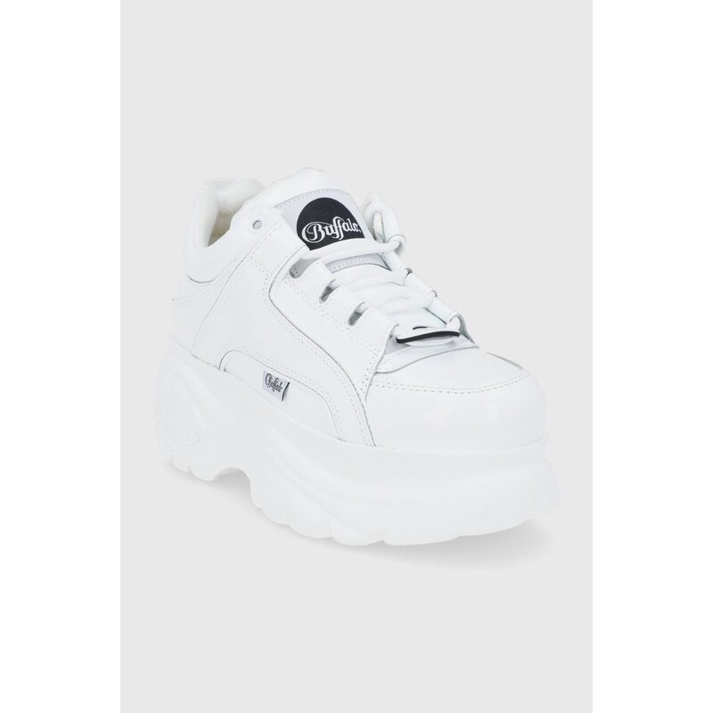 Buffalo bőr cipő 1339-14 2.0 fehér, platformos, 1533233