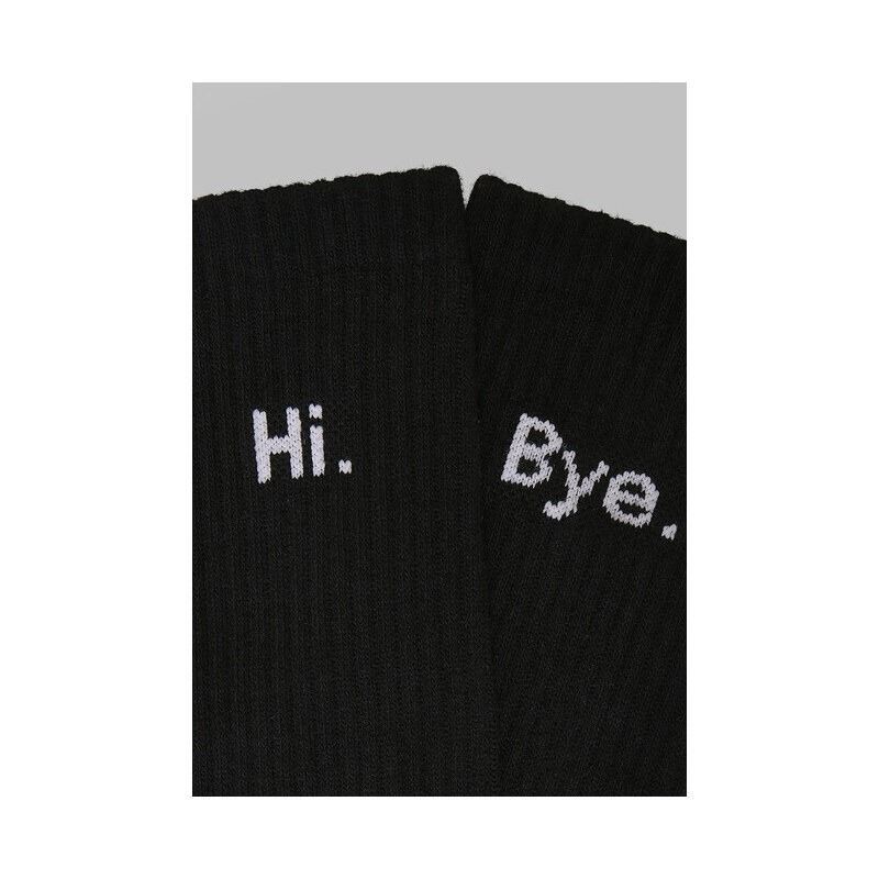 Mr. Tee HI - Bye Socks 4-Pack black/white