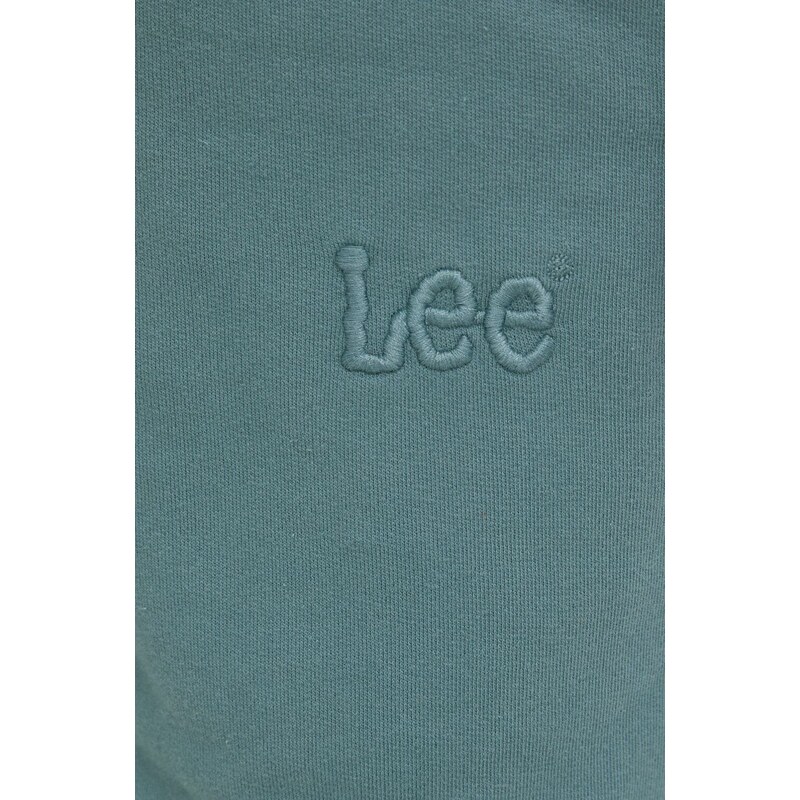 Lee pamut nadrág zöld, női, sima