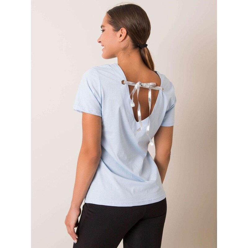 For Fitness T-shirt-131-TS-PRT2020.01P-light blue