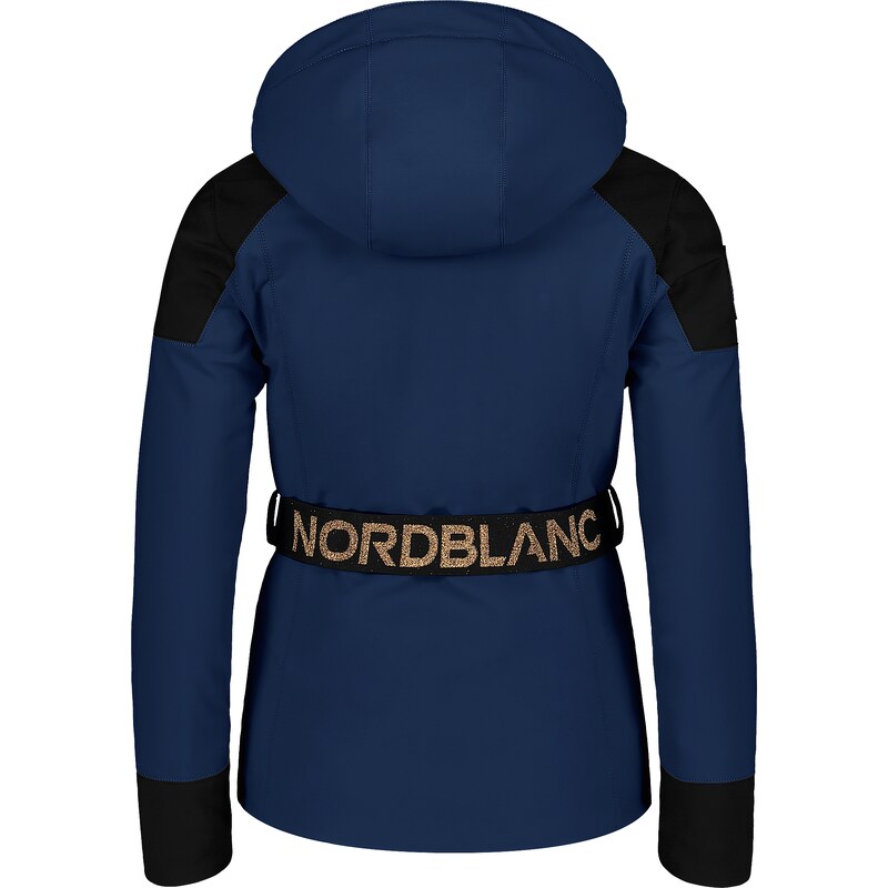 Nordblanc Kék női softshell sídzseki/síkabát BELTED